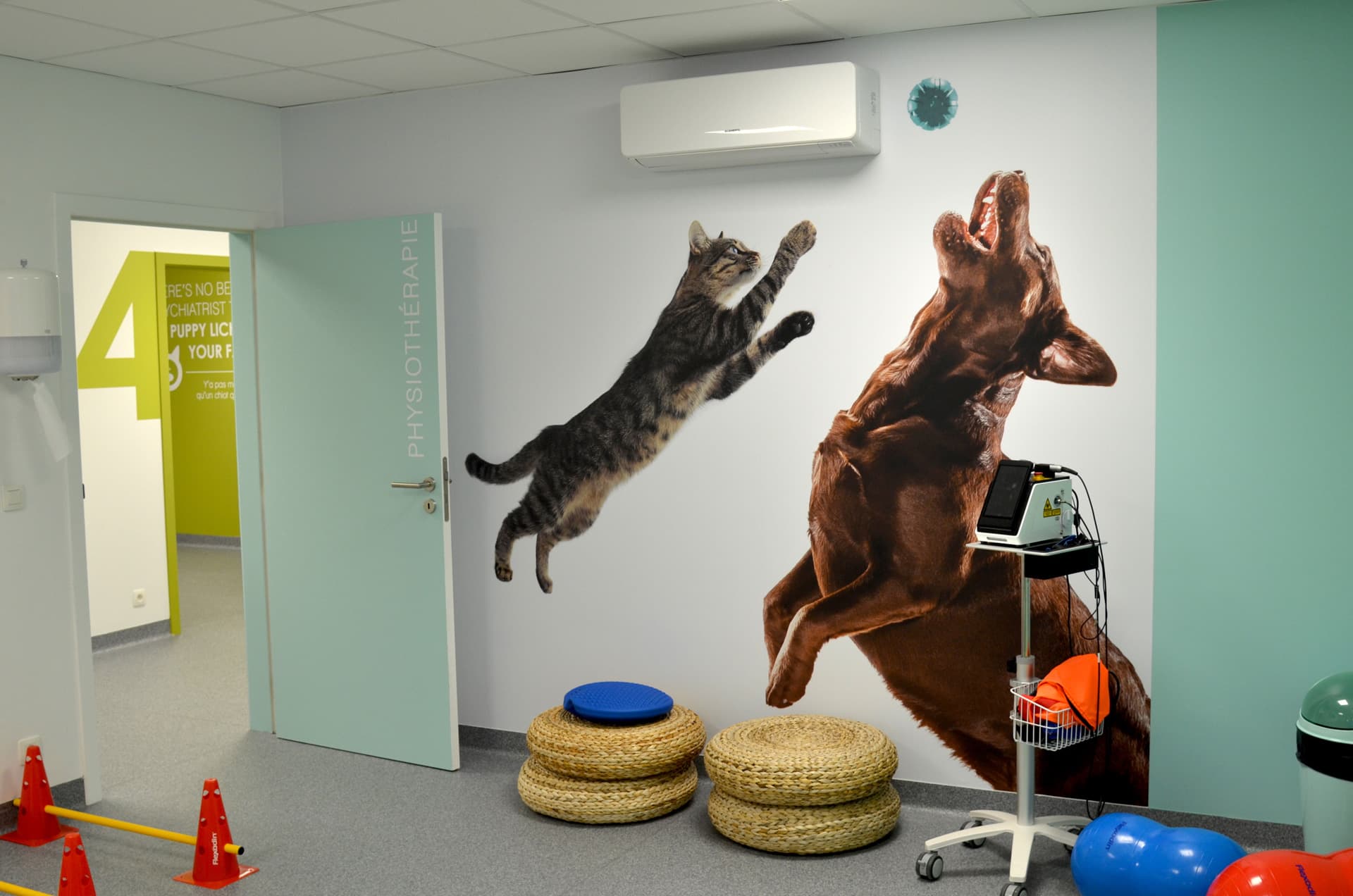 Salle de physiothérapie